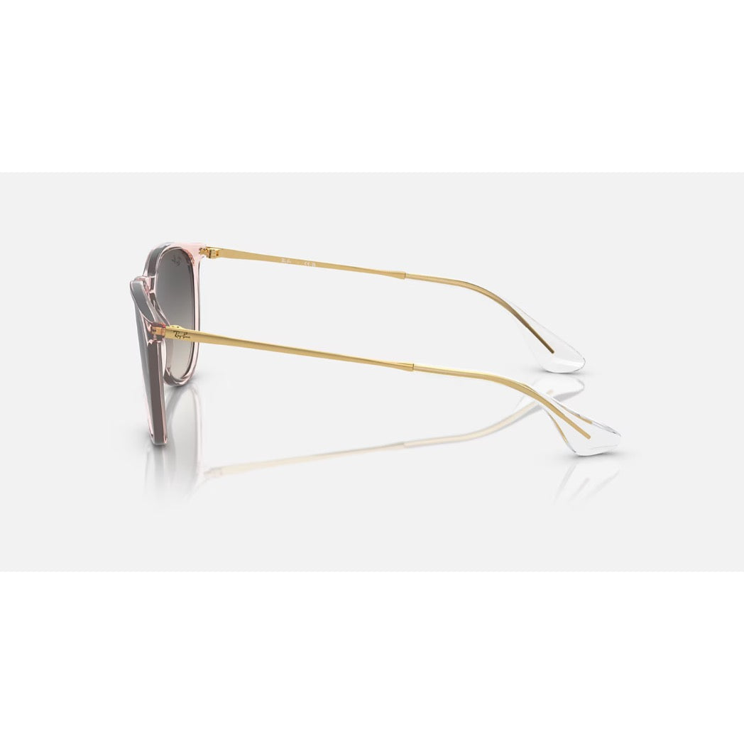 RAYBAN - ERIKA | Polished Transparent Pink w/ Grey