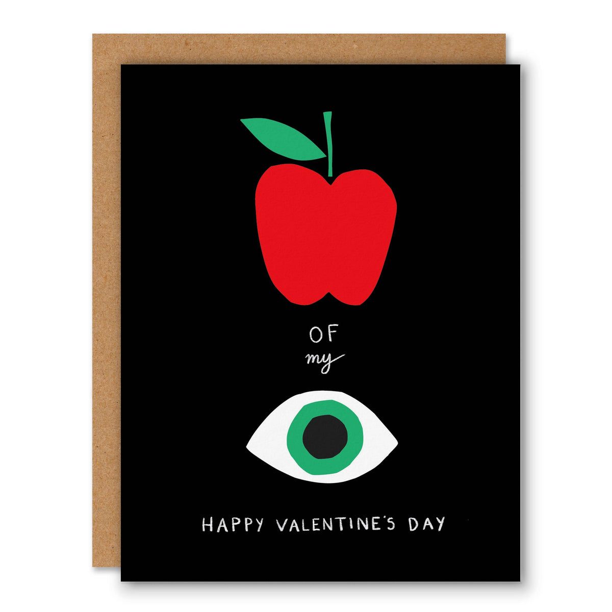 Apple of My Eye - Valentine's Day Card
