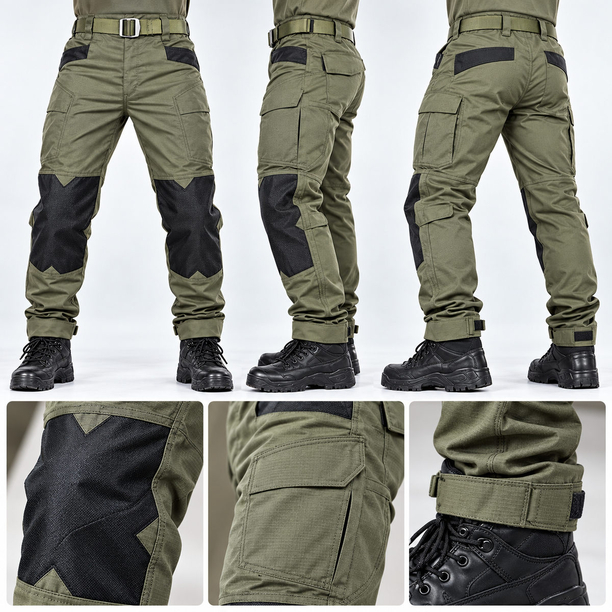 Waterproof and wear-resistant work pants