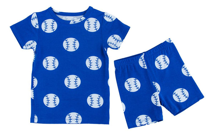 Birdie Bean Blue Baseball Two Piece (9016509759796)