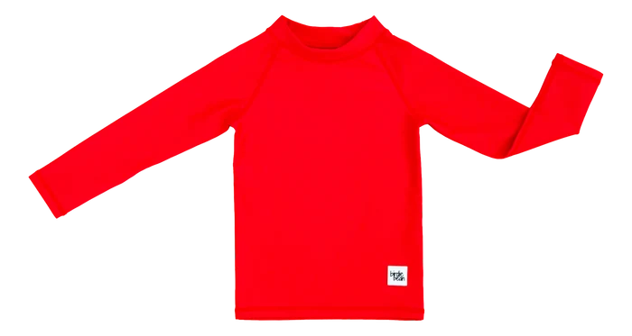 Birdie Bean Crimson Rash Guard (9070058438964)