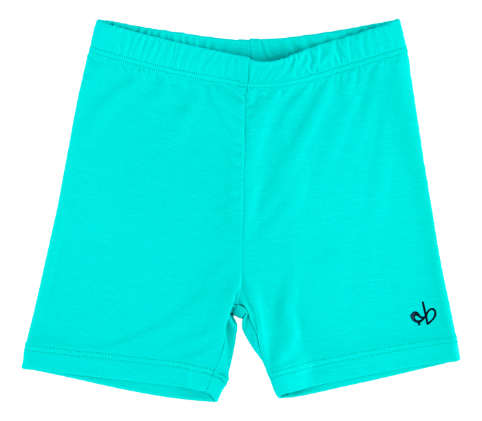 Birdie Bean Seafoam Biker Shorts (9046226731316)