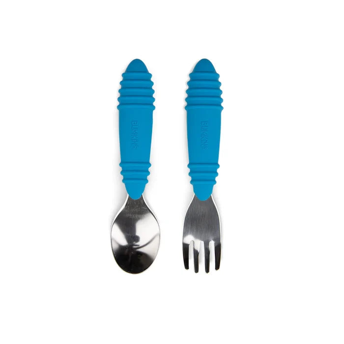 Bumkins Spoon + Fork Set (more colors) (4419117449263)