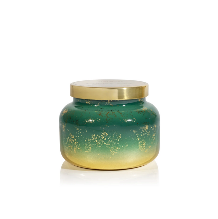Capri Blue Glimmer Jar 19oz Candle Candles in Crystal Pine at Wrapsody