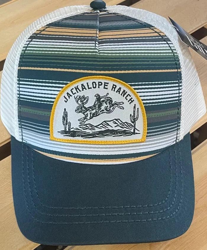 Cruel Women's Jackalope Ranch Trucker Cap in Green