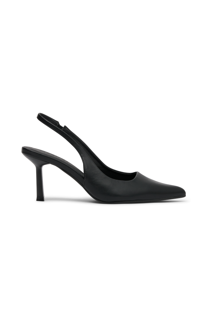 Dasha Sling Back Heels - Black