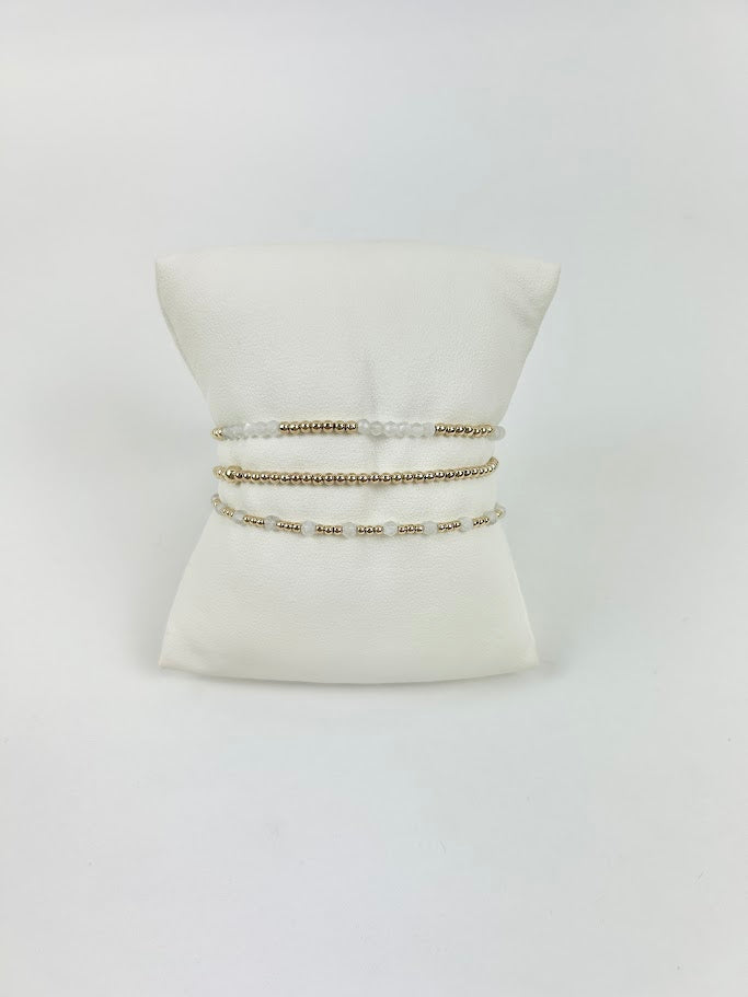 Enewton Gemstone Gold Moonstone Bracelet Stack Bracelets in at Wrapsody