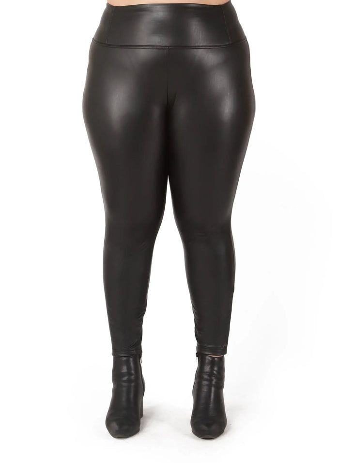 Faux Leather Legging Acorn Home + Apparel