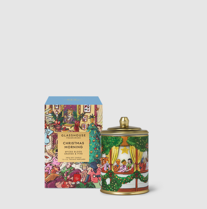 Glasshouse Candle 13.4oz Christmas Morning Candles in at Wrapsody
