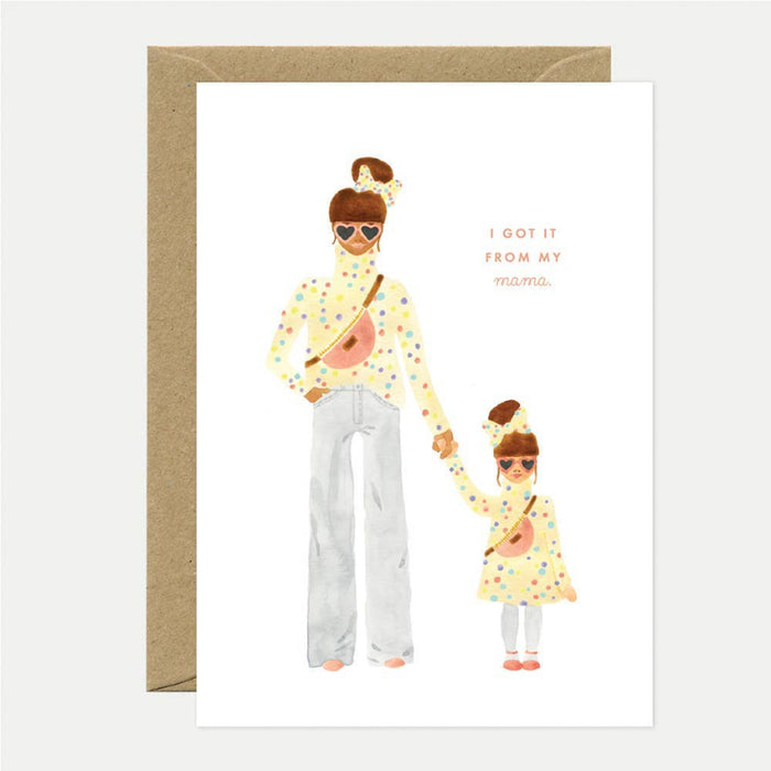 Got It From Mama Card