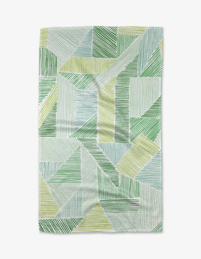 Green Kites Kitchen Tea Towel