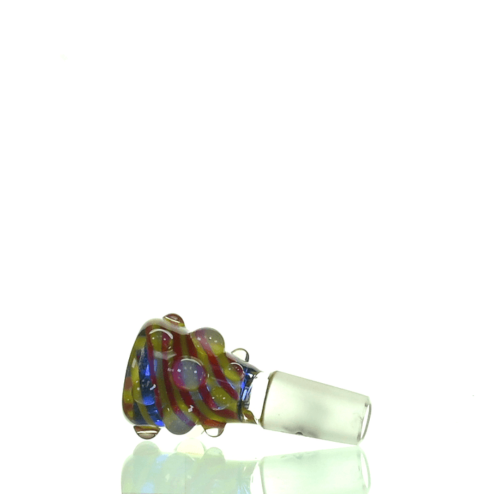 INFERNO GLASS WORKED 14MM BOWL PIECE 119 - SSSS