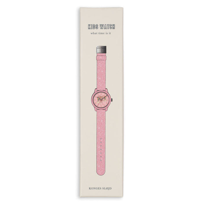 Konges Slojd - Kids Glitter Watch - Horn Stars - Mabel & Fox