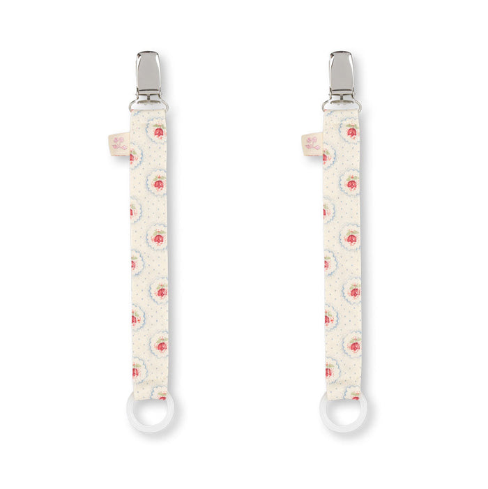 Konges Slojd – Pacifier Clip – Mirage (2 Pack) - Mabel & Fox