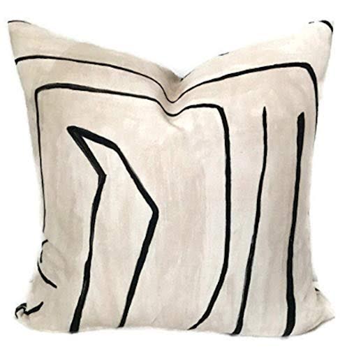 KW Linen Graffito Pillow- 3 Sizes
