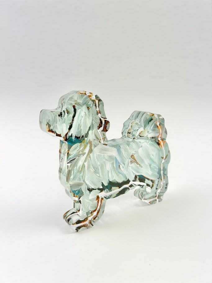 Maltese Acrylic Block Home Decor in at Wrapsody