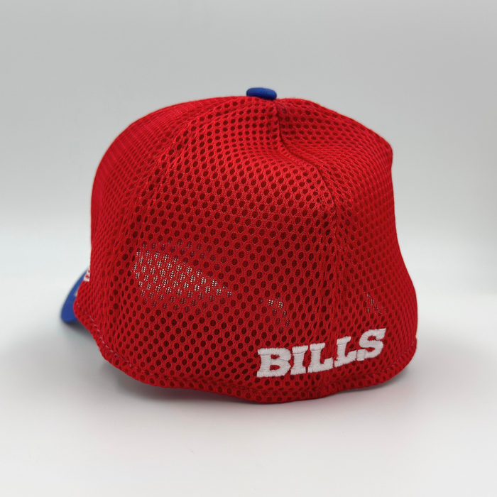 New Era 39THIRTY Buffalo Bills Primary Logo Royal & Red Neo Cap