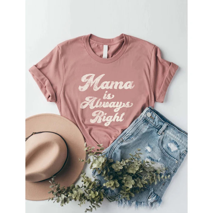 Pink Nabi Mama is Always Right Shirt (7006530633775)