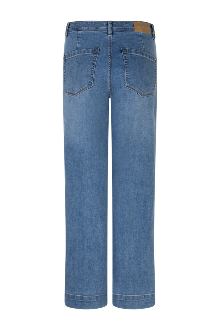 Red Button SRB4760 Conny Pressed Crease Mid Stone Jeans L26 by Red Button, shop the Red Button brand at Dotique online.