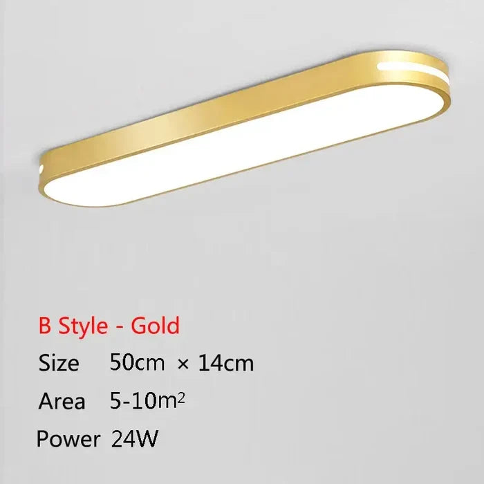 B Style Gold 50cm / Trichromatic light