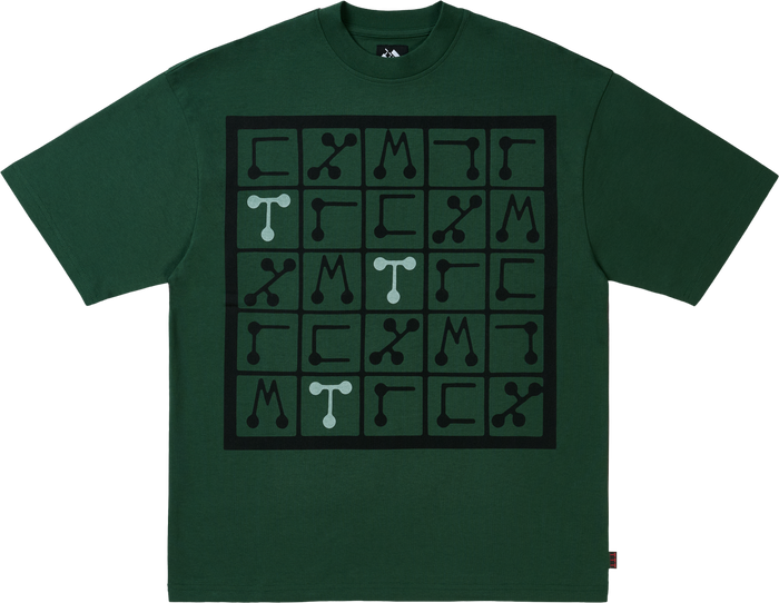 SQUARES T-SHIRT GREEN