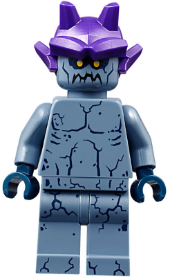 Stone Stomper - Small Dark Blue Cracks on Chest and Legs