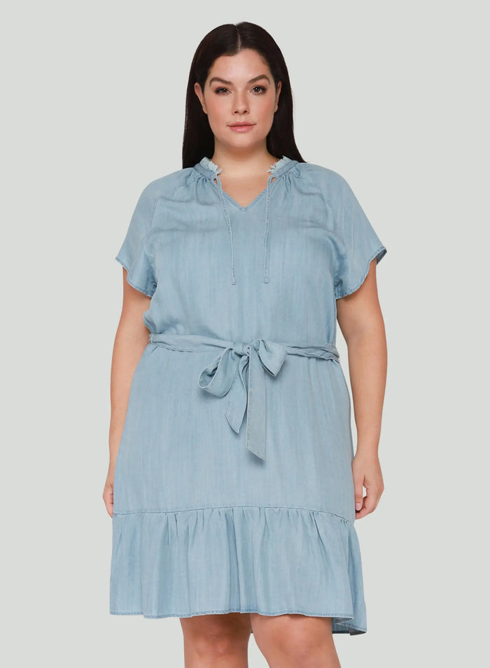 Tencel Chambray Dress Acorn Home + Apparel