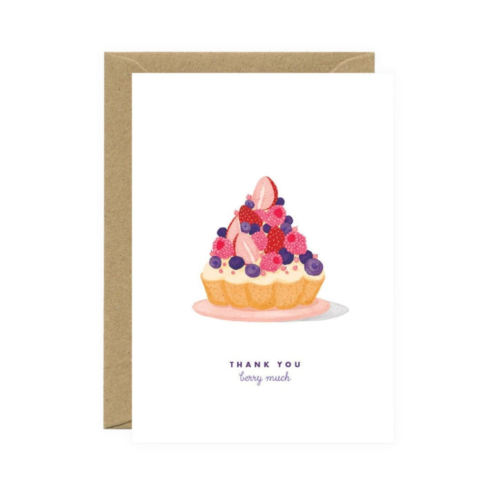 Thank You Berry Much Card