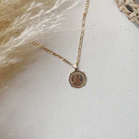 Vintage Coin Necklace