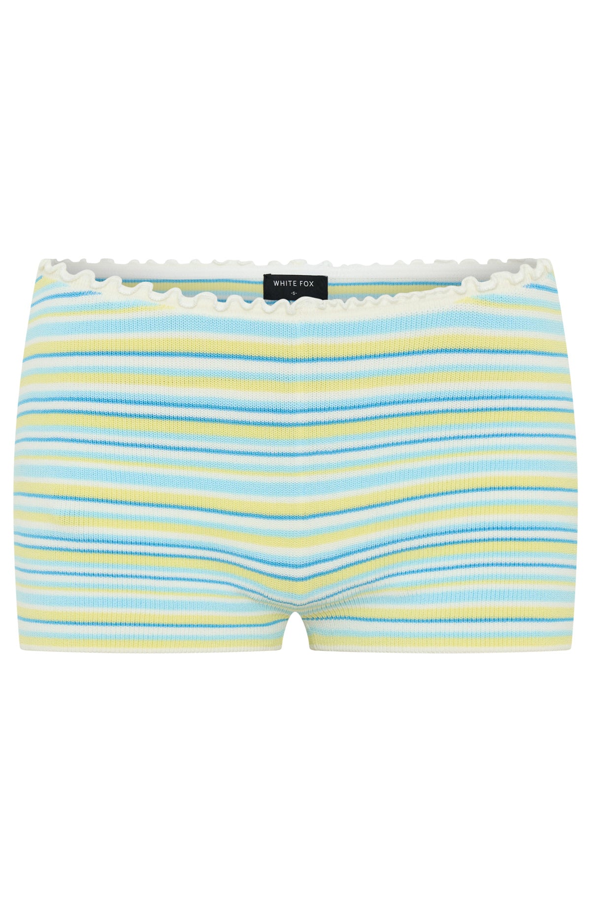 Kiss Me Sweet Knit Shorts Seaside Stripe