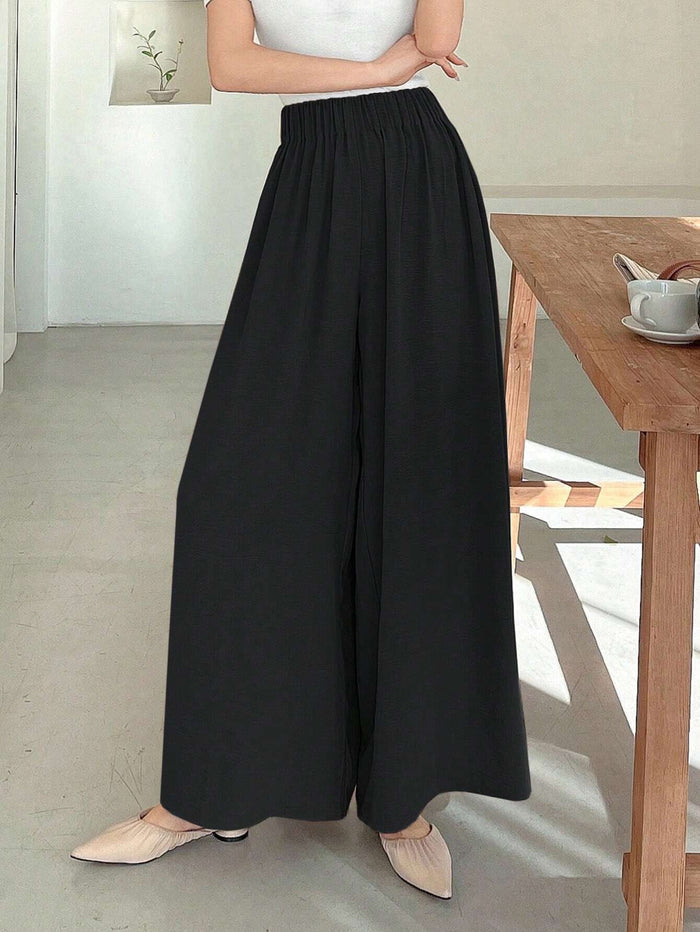 WIDE LEG MAXI TROUSER