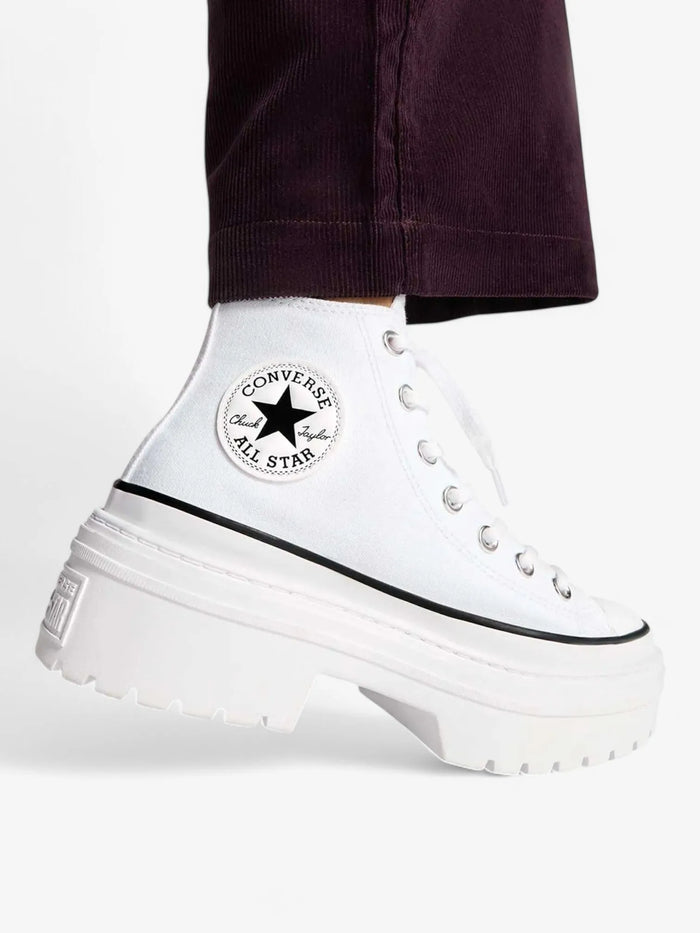 Zapatillas Converse Tacon Chuck Taylor Lugged Hell Hi Platforma Blancas
