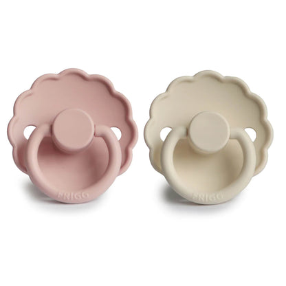 Frigg Daisy Silicone Soother 2 Pack