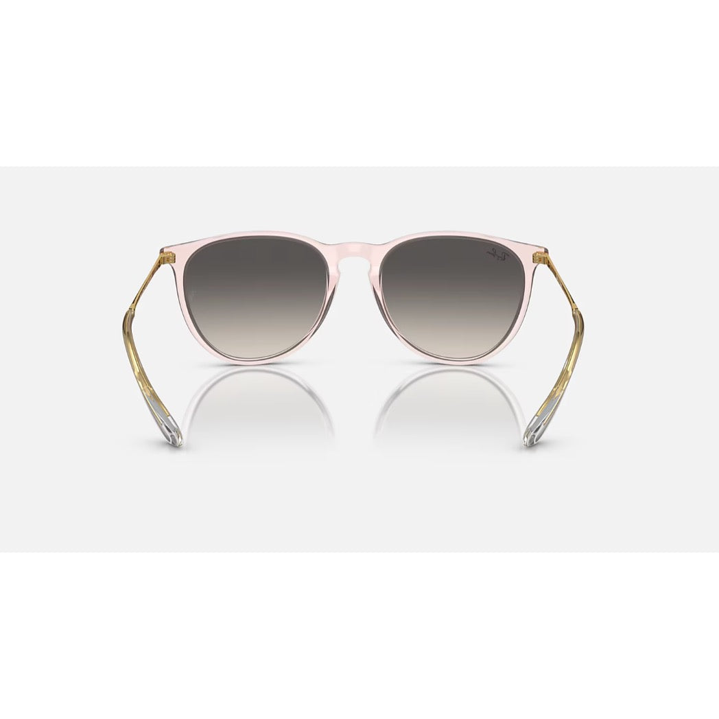 RAYBAN - ERIKA | Polished Transparent Pink w/ Grey