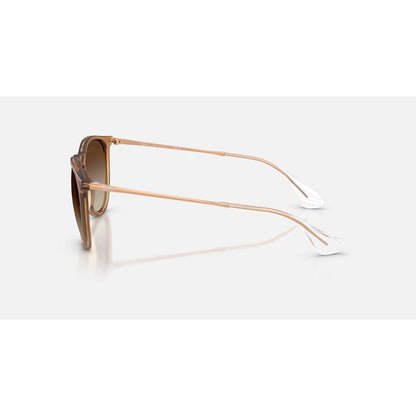 RAYBAN - ERIKA | Polished Rubber Beige w/ Gradient Brown