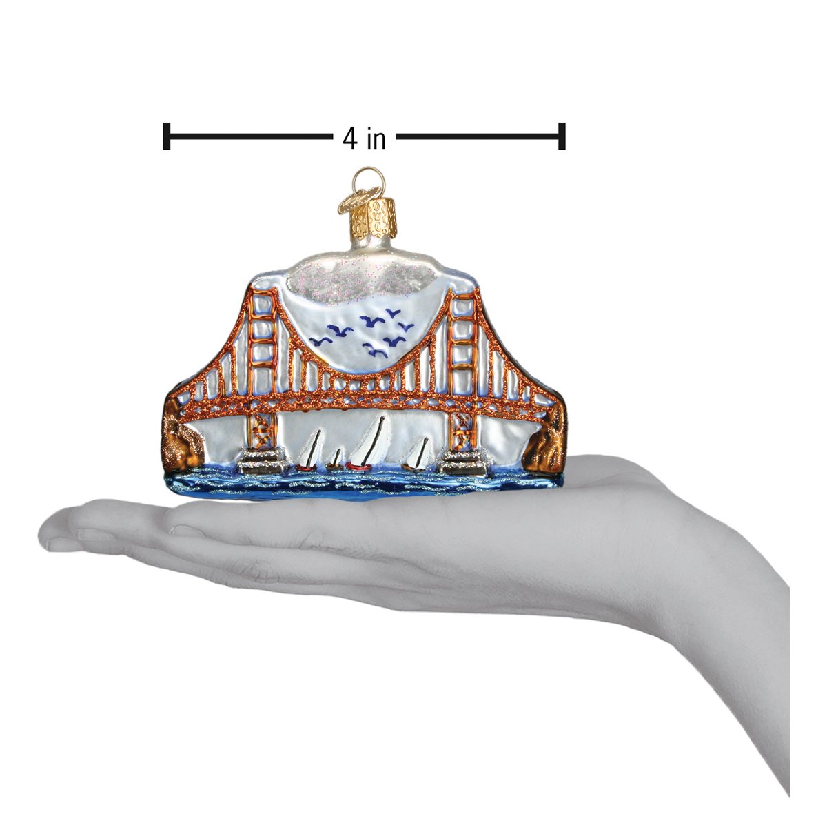 Golden Gate Bridge Ornament