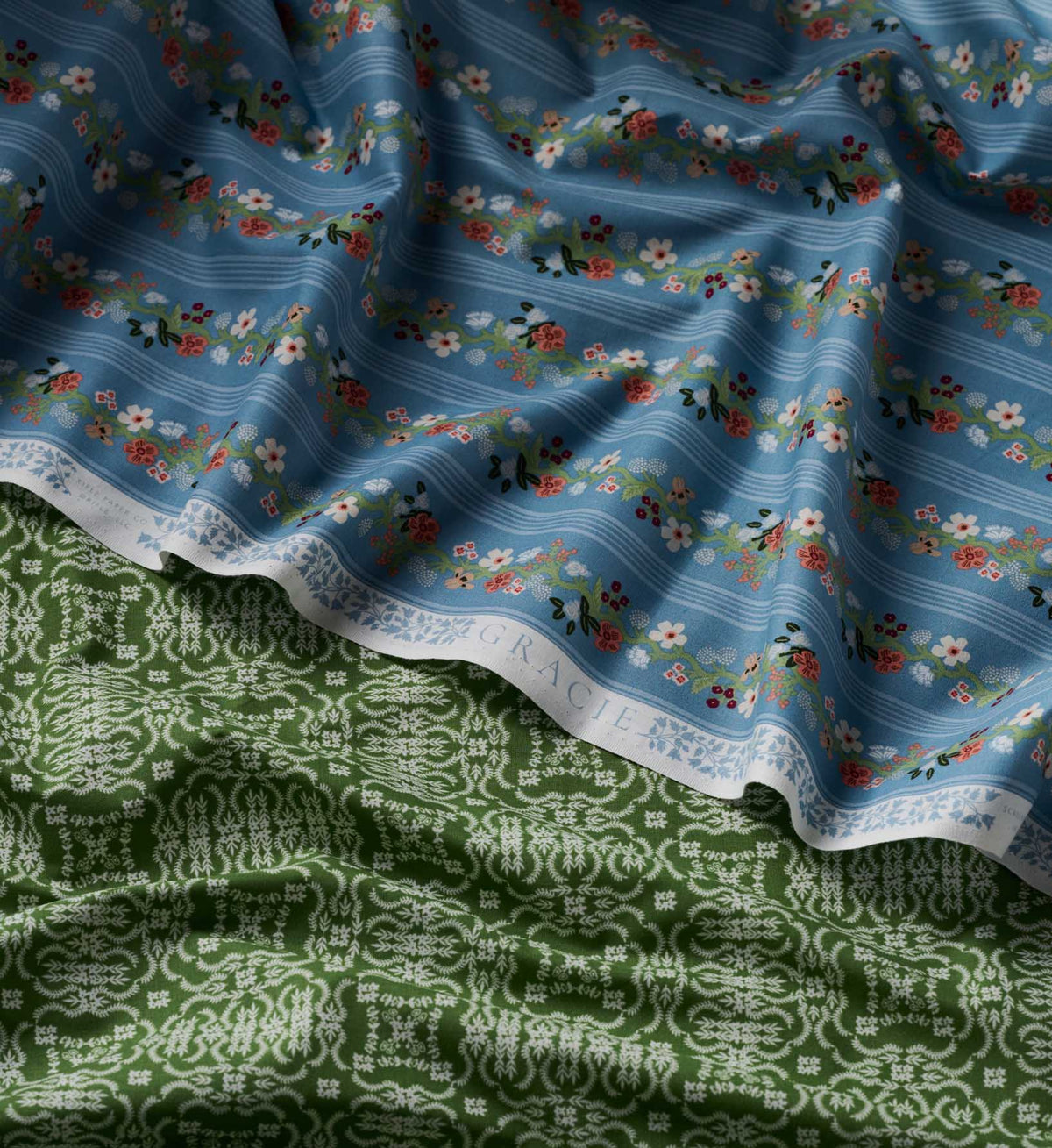 Heritage Cotton Fabric - Sage