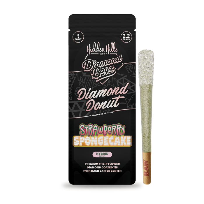 2.2G Diamond Donut Hash Hole - THCP - Hidden Hills Club