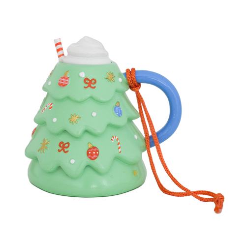 Baking Spirits Bright Christmas Tree Mug Ornament