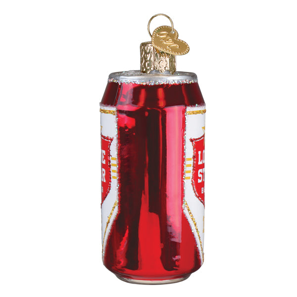 Lone Star Beer Can Ornament