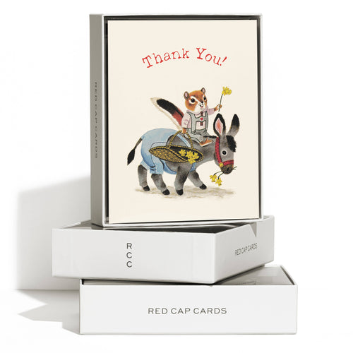Chipmunk & Donkey Boxed set card (8pk)