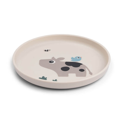 Done By Deer Foodie Plate - Tiny Farm Sand