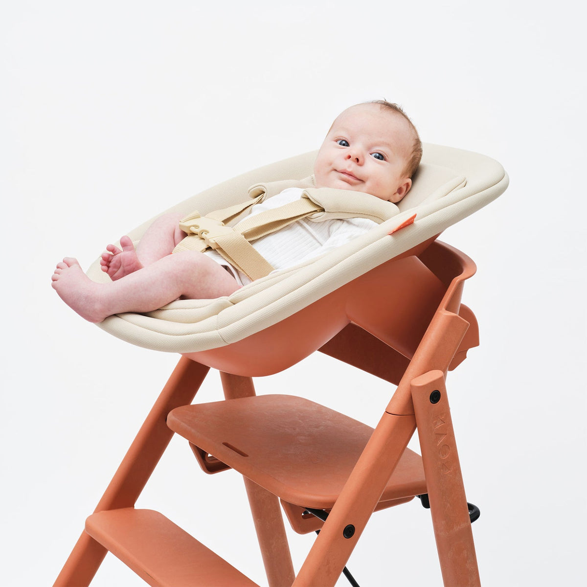 KAOS Klapp Newborn Seat - Terracotta Pink