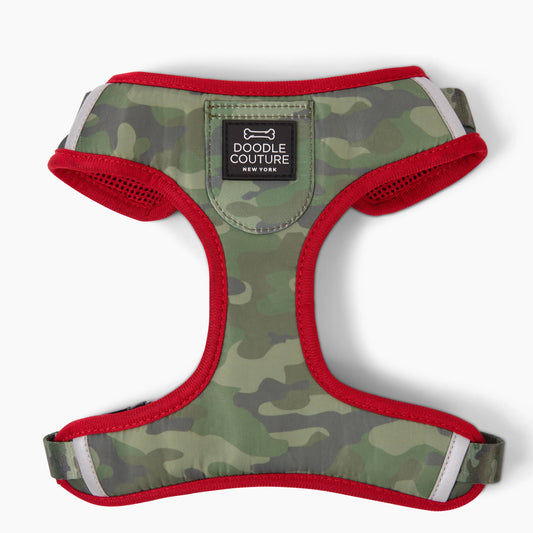 Doodle Couture, New York - Modern Camo Adjustable Harness