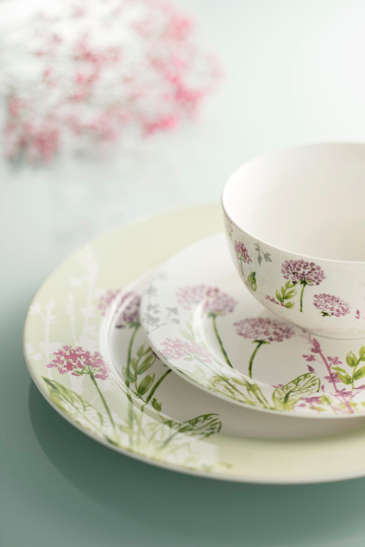 Aynsley Floral Spree 12 Piece Set