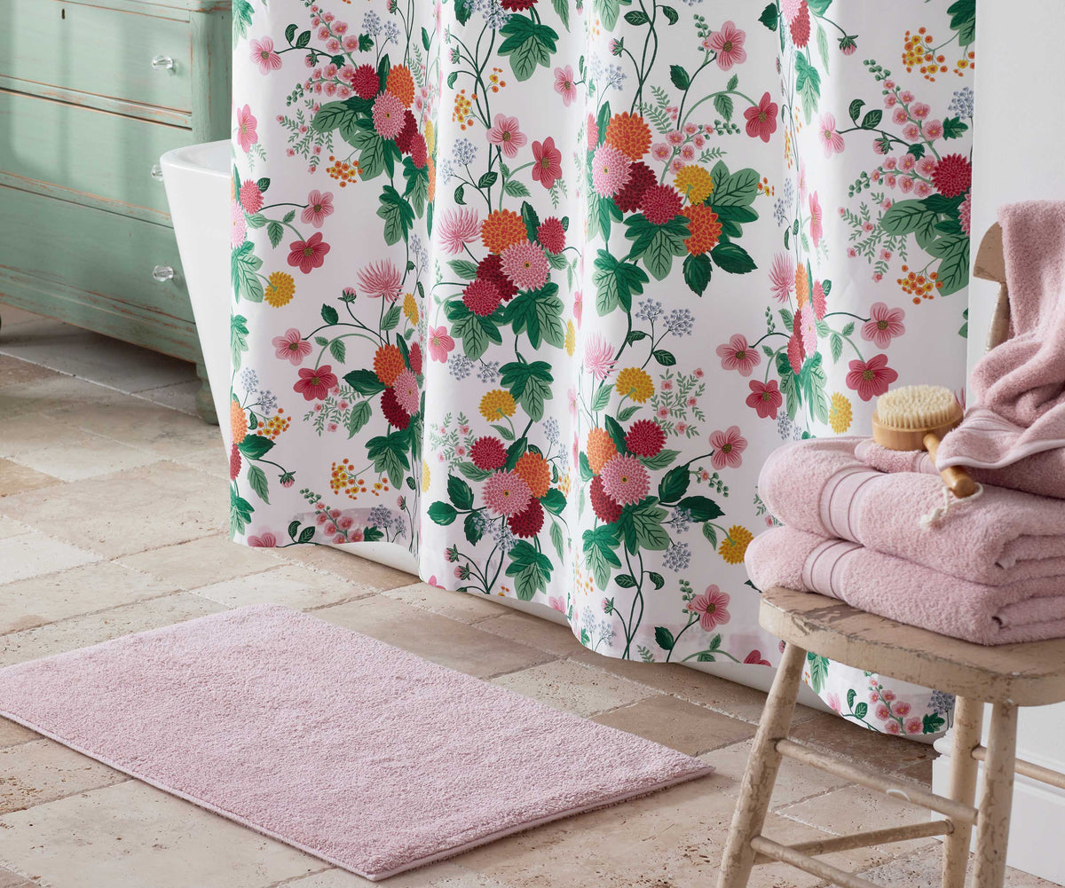 Percale Shower Curtain - Dahlia