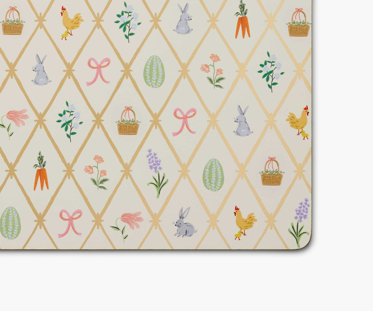 Cork Placemats - Spring Farm