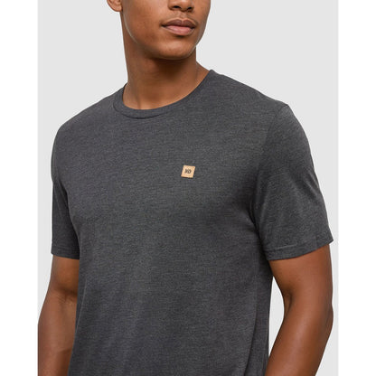 TENTREE - BAKER TEE | Meteorite Black Heather