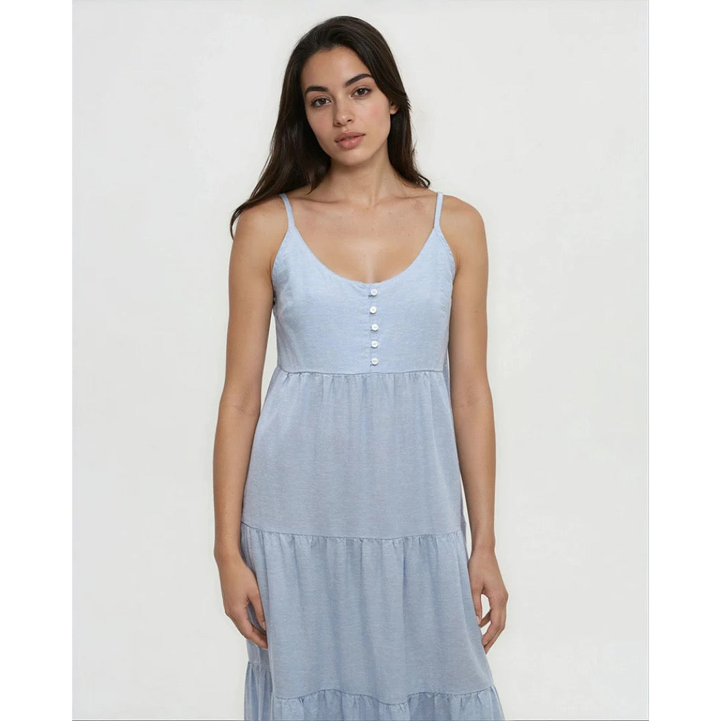 TENTREE - HOPEWELL DRESS | Lakeside Blue
