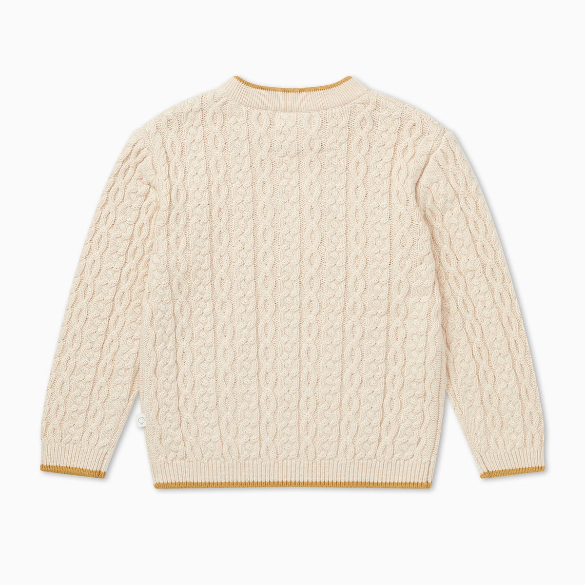 Cable Knit Tipped Jumper